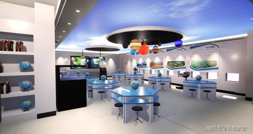 數字化地理教室環境設計 知識窗簾與掛圖燈箱的應用與專業服務